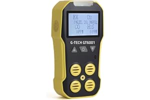 Multi-Gas Detector GT6001, 4-Gas Detection (CH4, H2S, CO, O2), LCD Display, Explosion-Proof, 8h Working Time with Rechargeable Batteries, Sold BY Techno Instruments BANGALORE