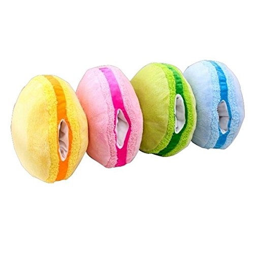 Nunubee-Mignon-Coussins-en-forme-de-Macaron-Coussins-de-Chaise-Dcoratifs-Oreillers-Jouet-En-Peluche-Rose