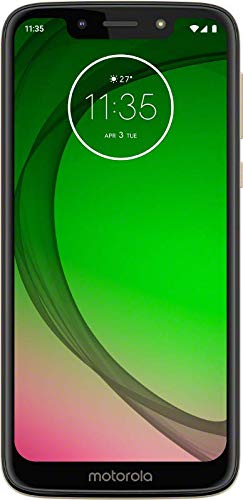 Motorola Moto G7 Play – Smartphone Android (pantalla 5.7'' HD+ Max Vision, cámaras trasera 13MP, cámara selfie 8MP, 2GB de RAM, 32 GB, Dual SIM), color dorado [Versión española]