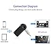 Produktbild Drahtloser Bluetooth Musik-Empfänger-Adapter Audio 3.5mm Stereo A2DP Musik-strömendes Auto-Installationssatz für Auto AUX IN Hauptlautsprecher MP3Bluetooth Musik-Audio-Stereo-Adapter Empfänger für Auto AUX IM Hauptlautsprecher MP3