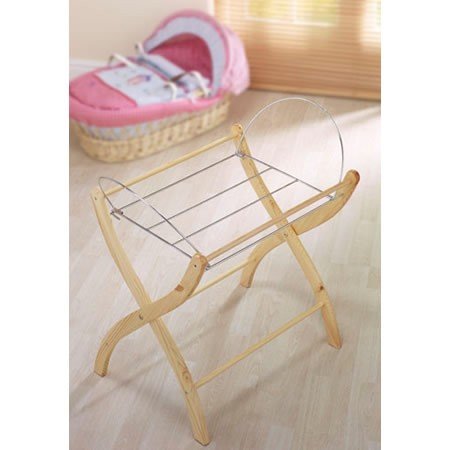 Izziwotnot Maize Moses Basket Stand, Natural