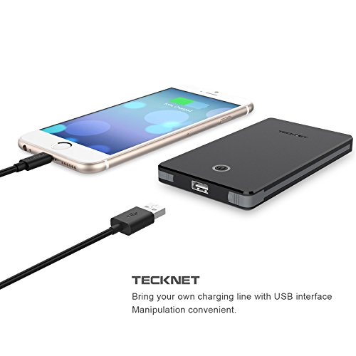 Bater a Externa Port til TeckNet con Tecnolog a BLUETEK de 6000mAh Con Dos Salidas USB de 3 4A Compatible con Android Smartphones y Tablets reviews Bater a Externa Port til TeckNet con Tecnolog a BLUETEK de 6000mAh Con Dos Salidas USB de 3 4A Compatible con Android Smartphones y Tablets