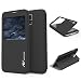 Produktbild Urcover® Samsung Galaxy S5 Hülle View Case Schutzhülle Zubehör Tasche Schale Galaxy S 5 Etui Handyschutz Schwarz + Schutzfolie