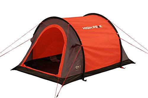 High Peak Pop Up Zelt Stella 2, Rot/Grau/Schwarz, 10109 - 