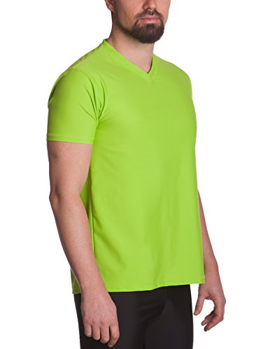 iQ-UV Herren 300 Regular Geschnitten, V-Ausschnitt Schutz T-Shirt - 3