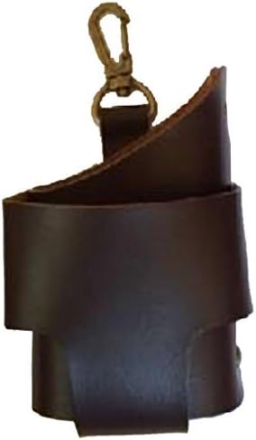 MOTOBAYASHI (Motohayashi) iQOS (ICOS) Ai Kos case open Brown with leather case open carabiner