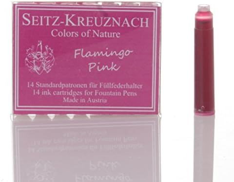 Seitz-Kreuznach Ink Cartridges Flamingo Pink, Pack of 14, Colors of Nature