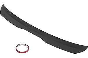AYNEFY Car Spoiler Wing Rear Spoiler for Seat Maxton MK1 Mk2 Mk3 2000-2021, ABS Lightweight Car Tail Wing Rear Roof, Black