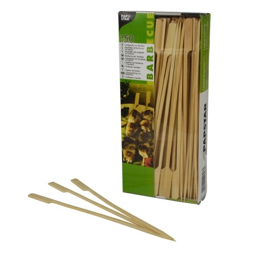 Grill – / Barbecue – Spieße aus Bambus (25 cm – 1500 Stück) FINGERFOOD - 2