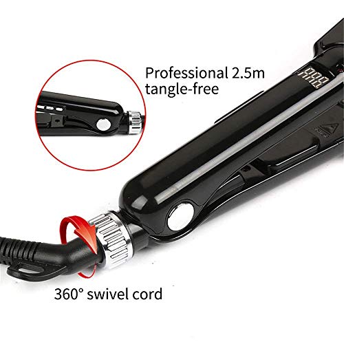 Titanium Hair Straightener 7 Shape Unique Appearance Electric Splint Fast Heating Straightener Black Titanium Hair Straightener 7 Shape Unique Appearance Electric Splint Fast Heating Straightener Black