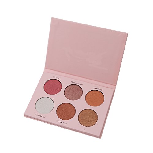 Stayeal 6 Farben Lidschatten Palette Gläzende Palette Kosmetik Palette - 3