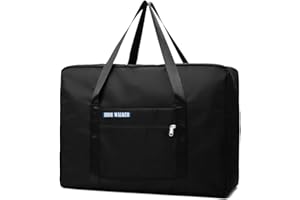 HIDEWALKER 45x35x20 Borsa da Viaggio Borsone da Viaggio Pieghevole Archiviazione Bagagli Corsa Della Spalla Dell'organizzatore di Immagazzinaggio per Viaggio Campeggio Palestra