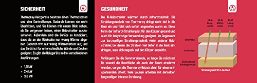 Thermoray Infrarot Decken Heizstrahler 3000Watt - 5