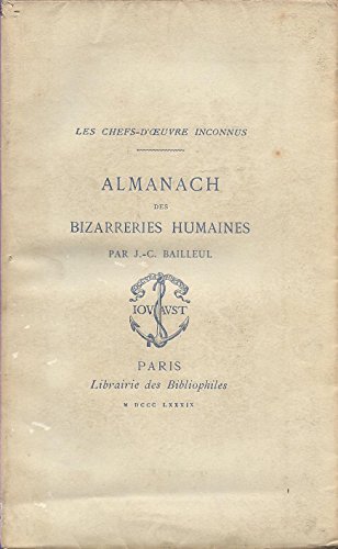 Almanach des bizarreries humaines
