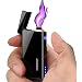 Produktbild haihai Electronic Lighter, USB Lighter arc Lighter Zigarettenanzünder Elektrische Plasma Wiederaufladbare Flammenlose Winddichte Touch-Schalter Feuerzeuge für Zigarre (Glamourös Bunt)
