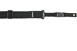 DiMarzio DD2200BKS Nylon ClipLock extra short - black - DD2200BKS