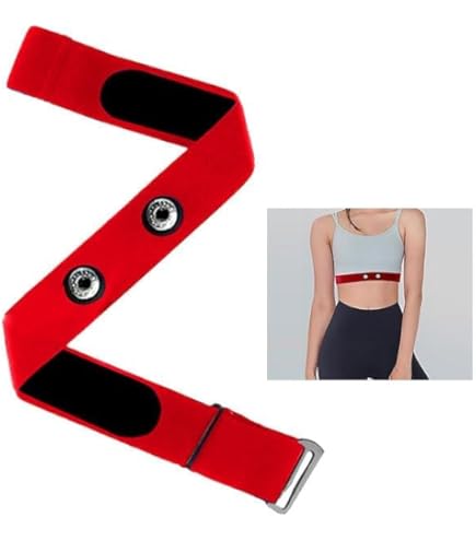 Cinturino Sostitutivo Per Myzone - Fascia Pettorale Regolabile, Colore Rosso - Foto 12