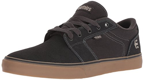 Etnies Barge Ls, Zapatillas de Skateboard para Hombre, Negro (Black/Charcoal/Gum 558), 47 EU