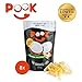 Produktbild POOK Kokosnuss-Chips Original Sea Salt 8er-Set