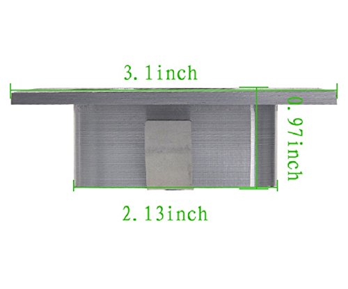 1W LED-Wandleuchte Einbauleuchte 230v Wandleuchte Treppenlicht Stufenbeleuchtung (Warmweiß) - 2