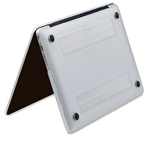 Gecko Macbook Pro Retina 13″ Clip On Case – Milch-Weiss- trendige Farben / perfekter Schutz in der Farbe milch-weiss / frozen white geeignet für MacBook Pro Retina 13,3″ (Typ A1425 und A1502 (2013)) - 5