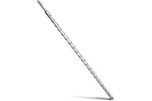 MOXPIFY Foret SDS Plus 25 x 600 mm - Foret à béton avec 4 tranchants en carbure et double hélice - Foret pour marteau perforateur - Pour béton, pierre, pierre naturelle