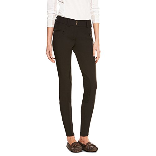Ariat-Womens-Mikelli-Softshell-Knee-Patch-Breeches-Black