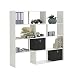 Produktbild FMD Möbel 264-001 Regal Stretch 1, 93,5 x 146 x 33 cm, weiß