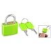Produktbild Distinct® 2ST Reise Tiny Koffer Schloss Schubladenschrank Toolbox Padlock Gym Schließfächer Keys (Grün)