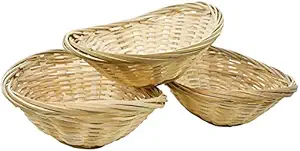 Bonka Bird Toys 3143 Pk3 Medium Bamboo Basket Nests