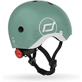 Scoot & Ride and Helmet Reflective Baby Helmet XXS-S Green 181206-96497