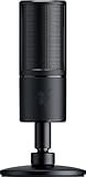 Razer Seirēn X - Microfono a condensatore per streaming (USB Streamer Microfono con Rilevamento supercardioide & Shock mount  incorporata per ridurre  le vibrazioni)