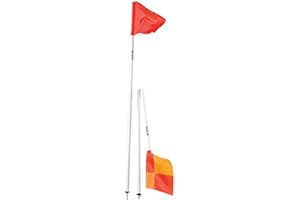 Mitre Lot de 4 Drapeaux d’Angle Pliables pour Football, Blanc, Taille Unique