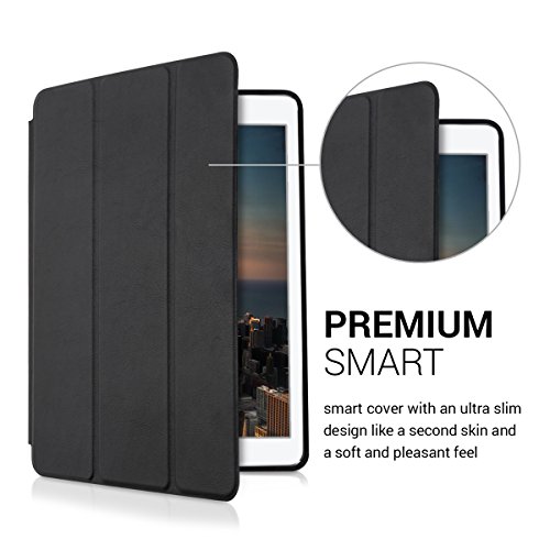 kwmobile Smart Case für Apple iPad Air 2 in Schwarz mit praktischer STÄNDERFUNKTION - 2