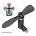 Produktbild iPhone Fan iPhone X Mini Fan belkertech iPhone USB Lightning Fan mit TPE und Aluminium Legierung Metall für iPhone 8/8PLUS, iPhone 7/7 Plus, iPhone 6/6 Plus/6S/6S Plus, iPad mini, iPad Pro, iPad Air/Pink