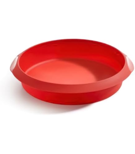 Molde De Silicona Para Tartas Redondo De 26 Cm - Antiadherente Y Apto Para Horno