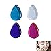 Leegoal(TM) 4pcs Silicone Makeup Sponge Flawless Foundation Powder Puff Sponge Applicator ,4 Colors