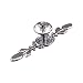 Produktbild elegantstunning Griff Knob Kristallglas Diamant Form Schubladen Schrank Küchentür Kleiderschrank