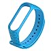 Produktbild Plzlm Für Xiaomi Mi Band 3 TPU Bunte Bügel-Armband Ersatz Smart-Sport-Uhr-Handgelenk-Band