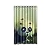 Produktbild DOUBEE Custom Panda Bambus Vorhänge Polyester Schiebevorhang Gardinen 132cm x 213cm (1 Stück)