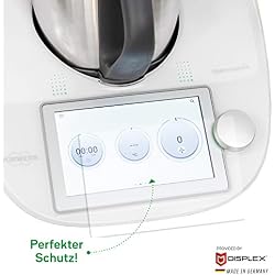 Wundermix Hybrid-Glas Film de protection d'écran pour Thermomix TM6 Fabriqué en Allemagne