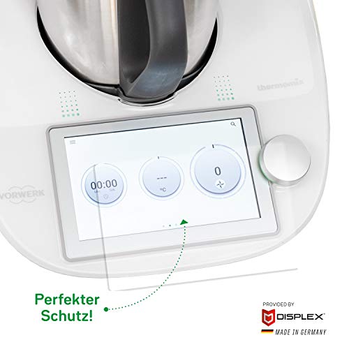 Wundermix Hybrid-Glas Film de protection d'écran pour Thermomix TM6 Fabriqué en Allemagne
