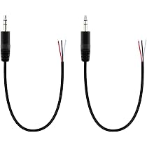 3 Prises Jack 6,35 Mm TS Mâles Mono - Remplacement Sans Soudure - Pour Câble Microphone, Haut-parleur, Audio - Réparation Facile - 4