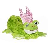 Funslippers - Zapatillas de Estar por casa para ninos e Adultos Rana Verde con Corona Rosa...