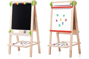 AZZAP Maltafel Magnettafel Abakus Kindertafel Standtafel Papierrolle Schreibtafel ALA_K