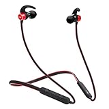 boAt Rockerz 255 Sports Bluetooth Wireless Earphone with Immersive Stereo Sound and Hands Free Mic (Raging Red)