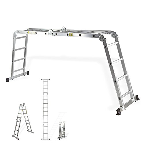 DEMA Alu-Klappleiter 4x4