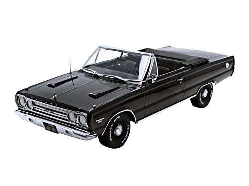 Preisvergleich Produktbild 967 Plymouth Belvedere GTX Convertible Black 1 / 18 by Greenlight 19007