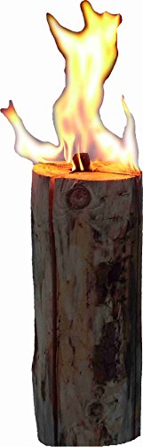 5 Stück Schwedenfeuer Baumfackel Finnenfackel Gartenfackel Höhe 35 cm Durchmesser 15-20 cm - 2