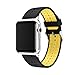 Produktbild taottao Sport Ersatz-Armband Silikon Handschlaufe für Apple Watch Serie 3 42 mm, schwarz